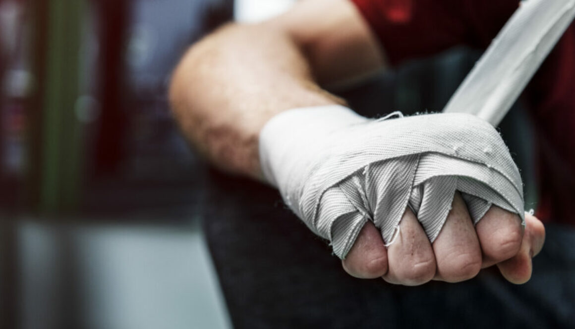 Boxer Hand Wraps Protection Knuckle Concept
